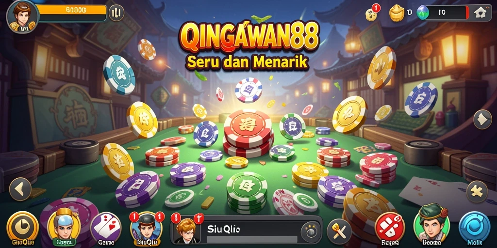 Gameplay mendebarkan dalam permainan QiuQiu BANGSAWAN88.