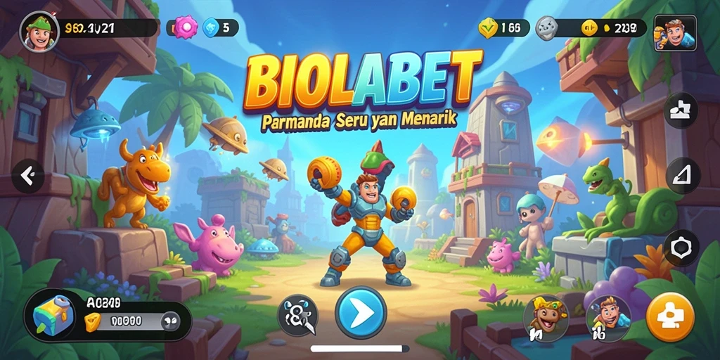 Tampilan gameplay seru di BIOLABET yang penuh tantangan.