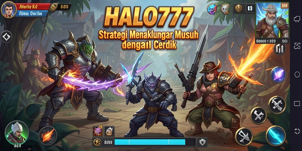 Gameplay HALO777 menampilkan strategi pertempuran yang mendebarkan.