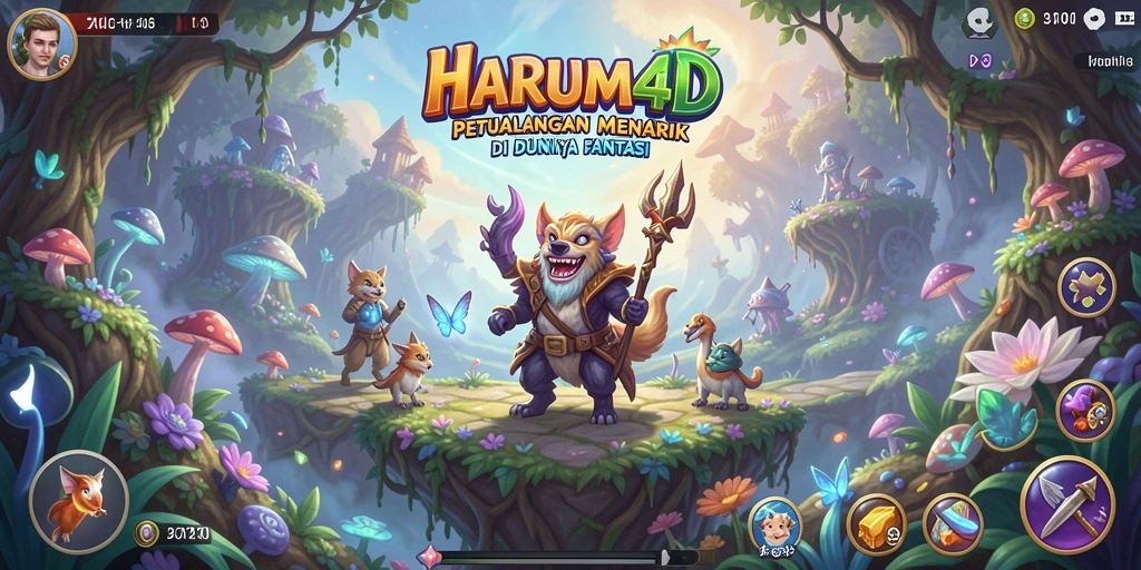 Gameplay seru dan menantang di HARUM4D.