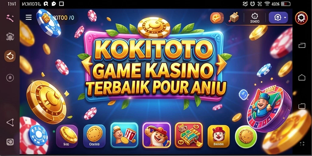 Tangkapan layar gameplay KOKITOTO yang menghibur dan menantang.
