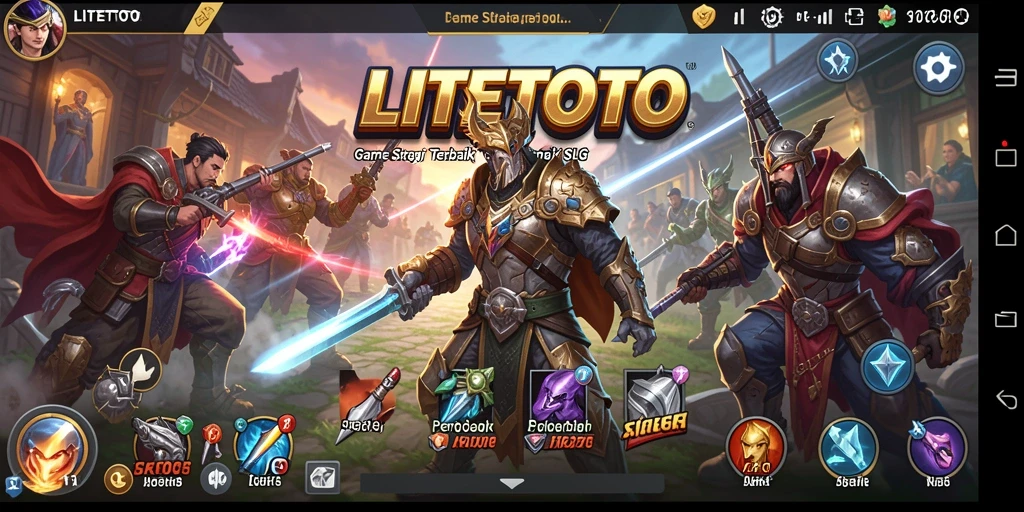 Tangkapan layar menampilkan aksi pertempuran epik di LITETOTO.
