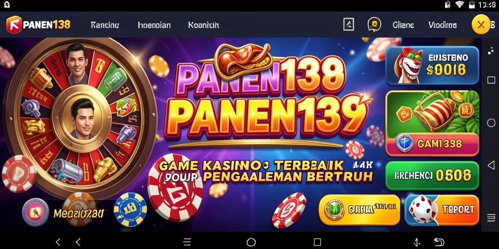 Tampilan gameplay Kasino yang seru dan menarik di PANEN138.