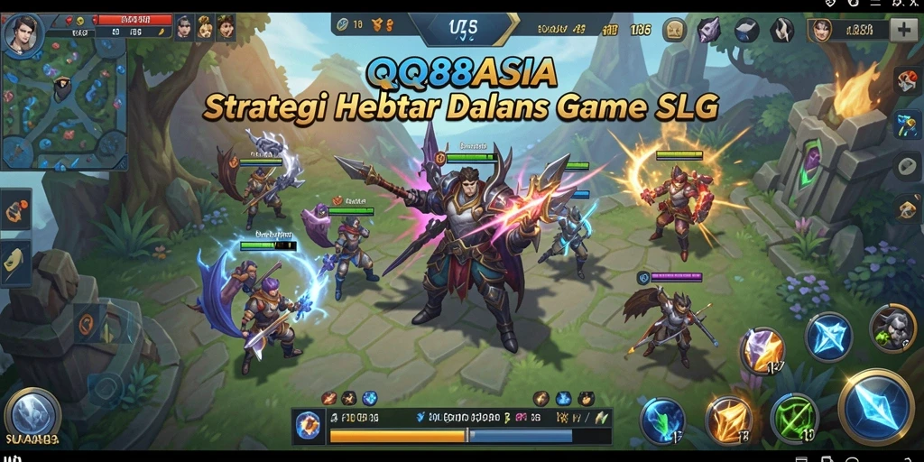 Tampilan gameplay menarik dalam QQ88ASIA yang menampilkan strategi.