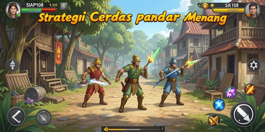 Tampilan gameplay menarik dari SIAP108 dengan fokus strategi.