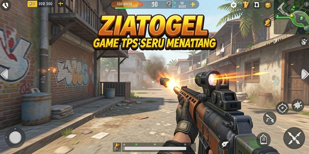 Tampilan gameplay seru dalam ZIATOGEL dengan aksi mengejutkan.